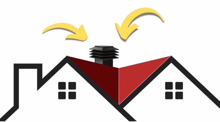 Illustration de toiture avec ventilation